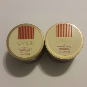 2 Avon Candid Perfumed Skin Softner 150ml each